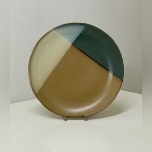 Vtg Discontinued SANGO GOLD DUST Green 5040 Stoneware Dinner Plate Replacement